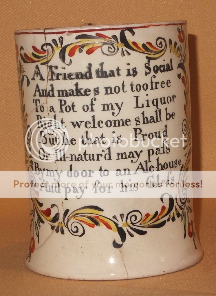 LEEDS CREAMWARE MUG C17801800 eBay