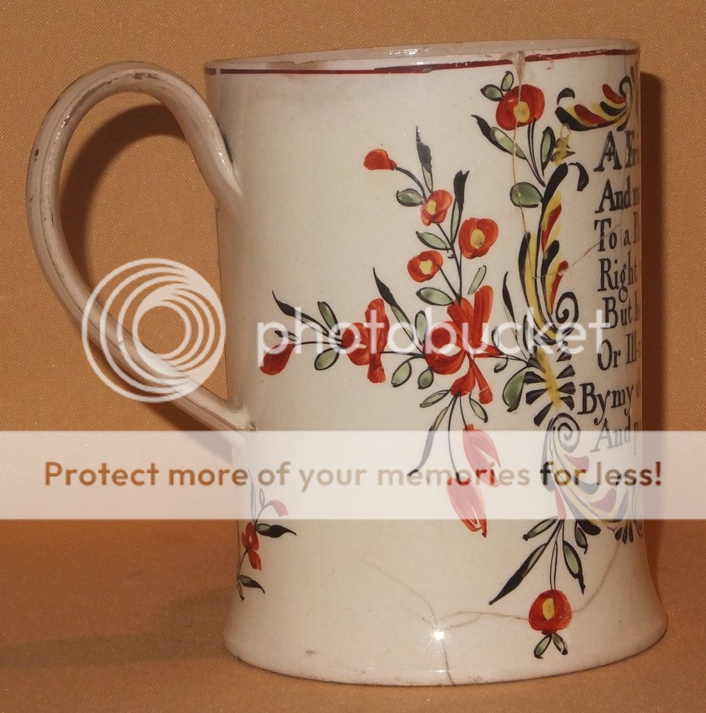 LEEDS CREAMWARE MUG C17801800 eBay